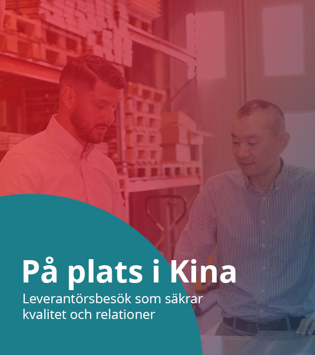 Leverantörsbesök i Kina