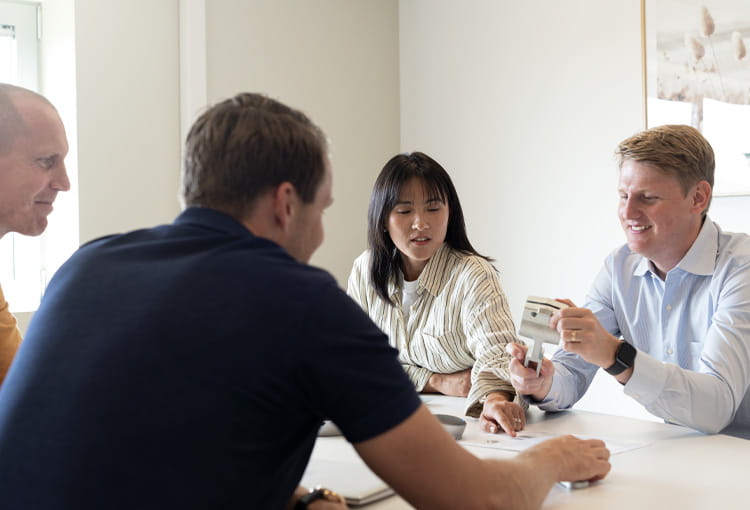 Möte hos Liljenberg