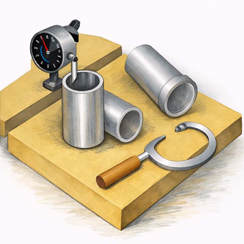 De olika stegen i precisionsgjutning hos Liljenberg